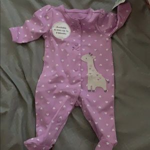Baby girl Onesie pajama set